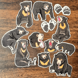 マレーグマシール 12枚セット