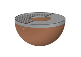 inkl. u-rost und u-grillstein