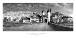 Poster "Altstadt" 50x100 cm