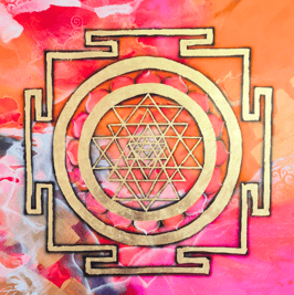 GOLDEN SRI YANTRA