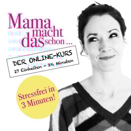 "Stressfrei in unter 3 Minuten", Online Kurs