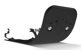 Paracolpi motore in alluminio nero Royal Enfield Super Meteor 650 e Shotgun 650 cod.KXA00299