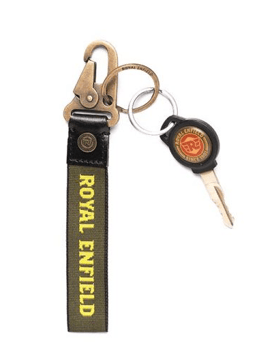 Portachiavi in tessuto Royal Enfield colore oliva RLCKCM000006