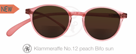 Klammeraffe® No. 12 Bifokal-Sonne peach