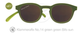 Klammeraffe® No. 14 Sonne-Bifokal green/green