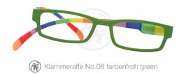 Klammeraffe® No. 08 farbenfroh/green