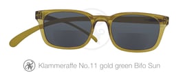 Klammeraffe® No. 11 Bifokal-Sonne golden green
