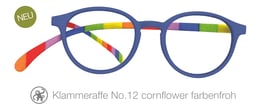 Klammeraffe® No. 12 cornflower-farbenfroh