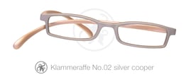 Klammeraffe® No. 02 silver/copper