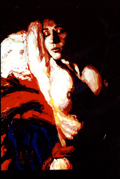 La Dorminda "Portrait of Brigitte Bako, 'Red Shoe Diaries"