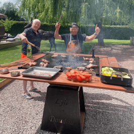 Brasero carré 100cm