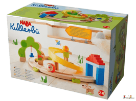 Hape Kugelbahn bunt Kullerbü Kringelbahn