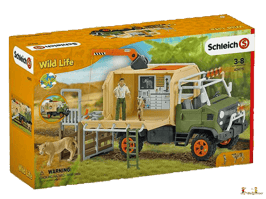Schleich Wild Life Grosser Truck Tierrettung 42475