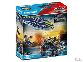 Playmobil City Action Polizei Fallschirm 70781