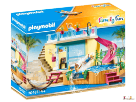 Playmobil Family Fun Bungalow mit Pool 70435