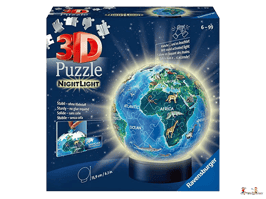 3D Puzzle Nachtlicht Erde bei Nacht 11844