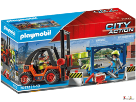 Playmobil City Action Gabelstapler 70772