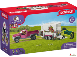 Schleich Horse Club Pickup m. Pferdeanhänger 42346