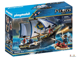 Playmobil Pirates Rotrocksegler 70412