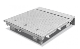 Preisanfrage für Schachtabdeckung mit Hebehilfe befahrbar 400 kN mit Riffelblechdeckel gem. Auswahl unten