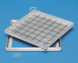 Schachtabdeckung aus Aluminium für wählbare Oberfläche