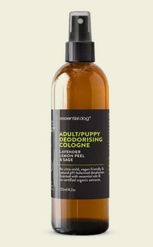 Natural Dog Deodoriser for Puppies & Adults (Lavender, Lemon Peel & Sage)
