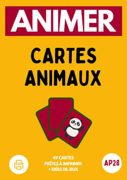 AP28 : Animer 17 Jeux autour des cartes Animaux
