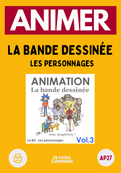 AP27 : Animer les personnages de Bande dessinée