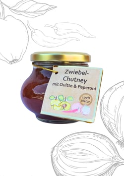 Zwiebel Chutney Quitte & Peperoni 200g (AT)