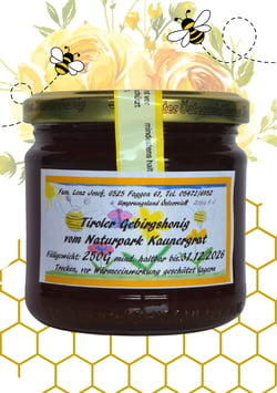 Gebirgshonig "Kaunergrat" 250g (AT)
