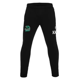 MACRON Jotnar Sweatpants schwarz mit Falcons-Logo und Wunschnummer oder -initialen