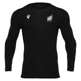 MACRON Holly Shirt (Technical Underwear) schwarz mit Brühler TV Logo