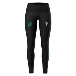 MACRON Sarez Leggins schwarz mit Brühler TV Logo und Wunschname