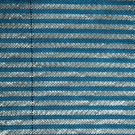Fiberfil Schattiergewebe blau-aluminium - 3,50 m / 4,50 m (Meterware)