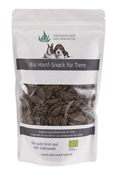 Bio Hanf-Snack für Tiere