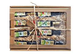 Probierset Würzöle: Knoblauchöl 100ml, Pizzaöl 100ml, Basilikumöl 100ml, Röstzwiebelöl 100ml, Thymianöl 100ml, Chiliöl 100ml, Oreganoöl 100ml, Rosmarinöl 100ml