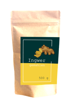 Ingwer gemahlen, Bio-Qualität