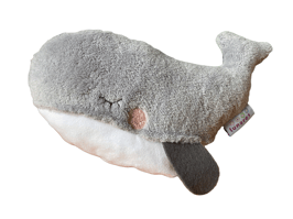 Spieluhr Walfisch grau/weiss