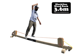 スラックラインフリーク　ウッドラック 3.6m