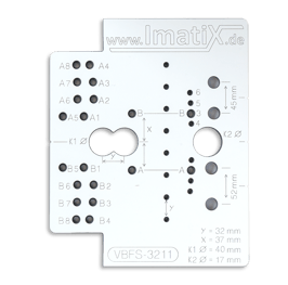 VBFS3211 - Verbinder-Frässchablone