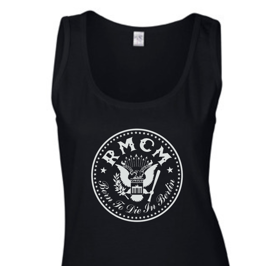 LOGO WOMEN TANK TOP - BLACK/WHITE