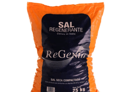 SAL DESCALCIFICADOR 25 kg  lavada prensada