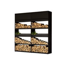 OFYR - Wood Storage Black WSB-200