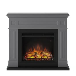 Elektrokamin Larsen grau - Swiss Edition