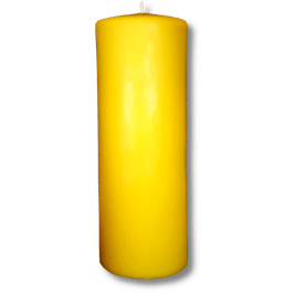 Stumpen, XXL - Bienenwachskerze