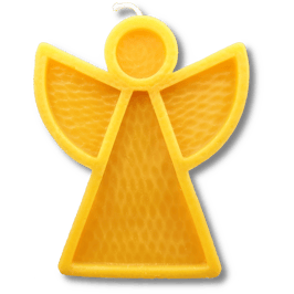 Engel, modern - Bienenwachskerze