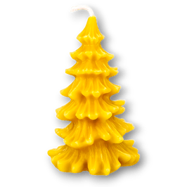 Tannenbaum III - Bienenwachskerze
