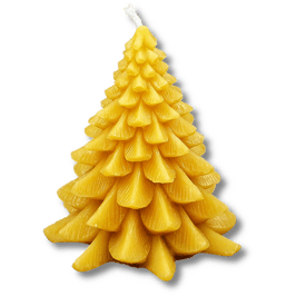 Tannenbaum, groß - Bienenwachskerze