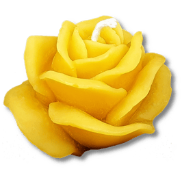Rose, klein - Bienenwachskerze