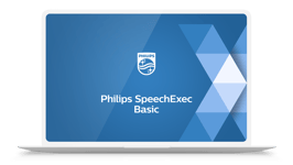 Philips SpeechExec Basic, LFH4612 en  LFH4712, Dicteer- en transcriptiesoftware